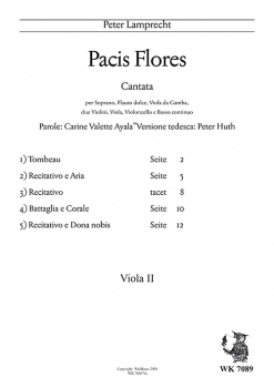 Pacis Flores - Viola 2